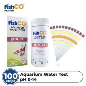 Aquarium Water Test Paper Kertas Uji Air Akuarium 100 Strips