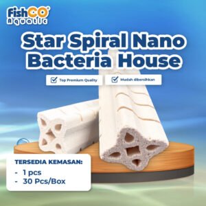 Rumah Bakteri Star Spiral Nano Bacteria House Japan