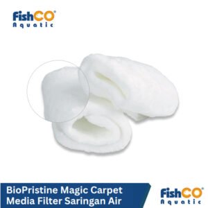 BioPristine Magic Carpet Media Filter Saringan Air akuarium dan Kolam ikan Bisa Cuci Ulang - 2pcs