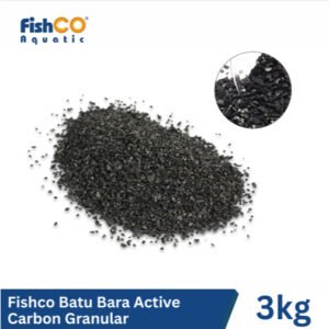 Fishco Media Filter Karbon Aktif Batu Bara Active Carbon Granular 3Kg